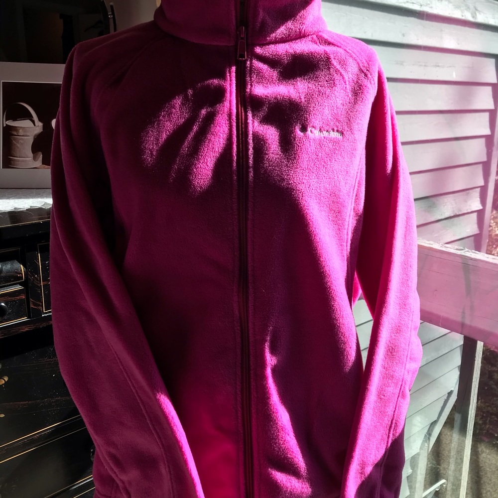 Columbia polar fleece ladies jacket 1x